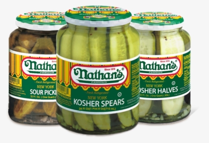 Pickles - Nathan's Hot Dogs, HD Png Download, Free Download