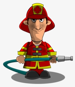 Firefighter Clip Art Border Free Clipart Images - Fireman Clipart Png, Transparent Png, Free Download