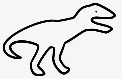 Dinosaur - Transparent Png Dinosaur White, Png Download, Free Download