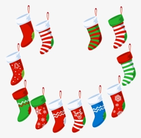 Covermason Lovely Christmas Socks Sofa Bedroom Decoration - Christmas Stocking Vector Free, HD Png Download, Free Download