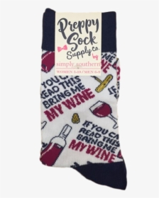Simply Southern Wine Sock - Sock, HD Png Download, Free Download