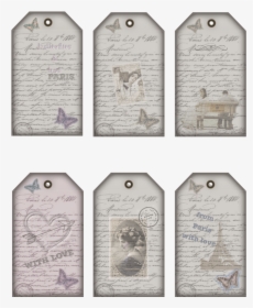 Free Vintage Gift Tags Romantic - Horse, HD Png Download, Free Download