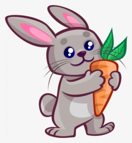 Transparent Rabbit Vector Png - Rabbit Clipart, Png Download, Free Download