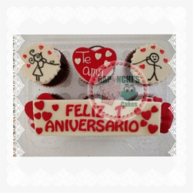 #raponchiscakes #cupcakes #aniversario #amor - Cake Decorating, HD Png Download, Free Download
