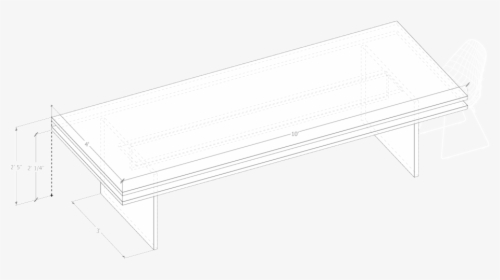 Table Dim - Bench, HD Png Download, Free Download