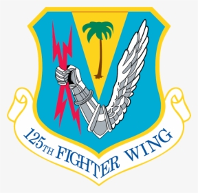 125th Fighter Wing - 125th Fighter Wing Patch, HD Png Download, Free Download