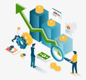 Investment Isometric Design Png, Transparent Png, Free Download