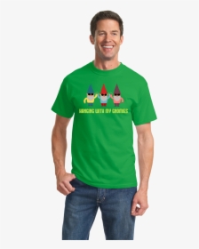 Green T Shirt Model, HD Png Download, Free Download
