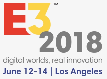 E3 2018 Logo Png , Png Download - E3 2018 Logo Png, Transparent Png, Free Download