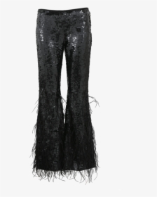 Michael Kors Sequin Ostrich Feather Pant - Pocket, HD Png Download, Free Download