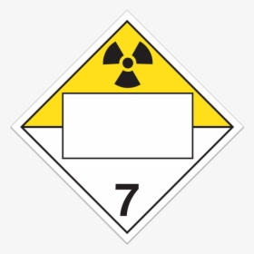 Radioactive Placard, HD Png Download, Free Download