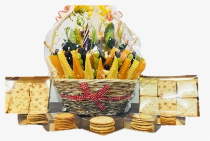 Deluxe Cheese Basket Display By Fruity Bouquets 5 - Breadstick, HD Png Download, Free Download