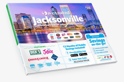 Jacksonville, Fl 2020 Savearound® Coupon Book - Save Around Coupon Book 2020, HD Png Download, Free Download