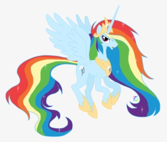 Princess Rainbow Dash - My Little Pony Rainbow Dash Princess, HD Png Download, Free Download