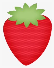 Fruits Clipart Collage - Strawberry Clipart, HD Png Download, Free Download