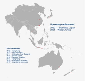 Map Of Ieee Region - Asia Pacifico, HD Png Download, Free Download