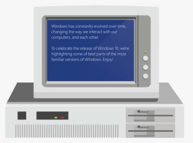 Evolution Of Computer Window, HD Png Download, Free Download