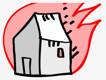 Burning House Cartoon, HD Png Download, Free Download