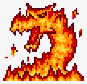 Dragon Minecraft Pixel Art, HD Png Download, Free Download