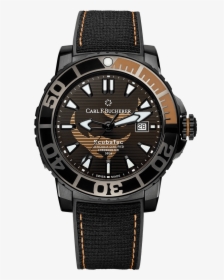 Patravi Scubatec Black Manta - Carl F Bucherer New Watch, HD Png Download, Free Download