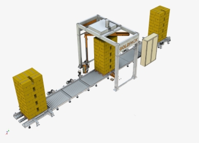 Palletizing Line For Packages - Jet Bridge, HD Png Download, Free Download