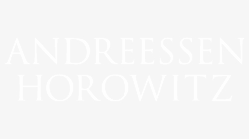 Sign Up For Our Newsletter Here - Andreessen Horowitz Logo White, HD Png Download, Free Download