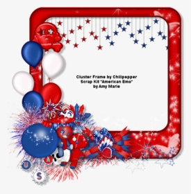 Free 4th Of July Png - 4th Of July Frame Png, Transparent Png, Free Download
