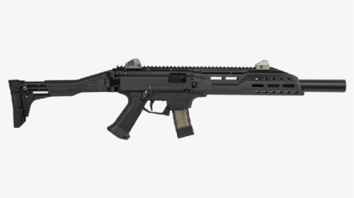 Scorpion Evo 3 S1 Carbine With Faux Suppressor, HD Png Download, Free Download