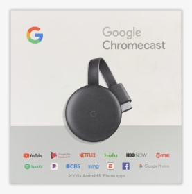 Google Chromecast 3 Box 2019, HD Png Download, Free Download