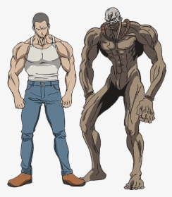 One Punch Man Characters Fukegao And Marugori - One Punch Man Concept Art, HD Png Download, Free Download