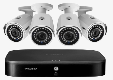 1080p Camera System With 8-channel 4k Dvr And Four - Camera, HD Png Download, Free Download