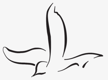 Free Png Download Flying Bird Line Drawing Png Images - Bird Flying Sketch Png, Transparent Png, Free Download