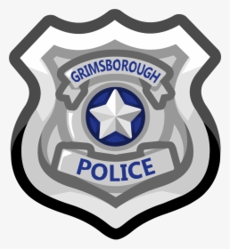 Police Badge Png - Criminal Case Grimsborough Police, Transparent Png, Free Download