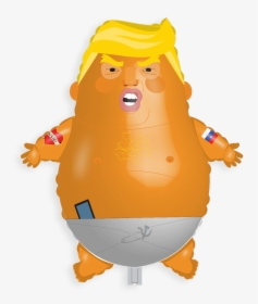 Transparent Mad Dog Clipart - Baby Trump Balloon Png, Png Download, Free Download