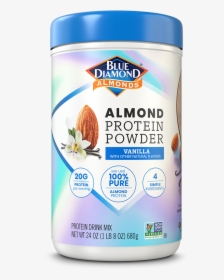 Vanilla Almond Protein Powder Drink Mix - Blue Diamond Almonds, HD Png Download, Free Download