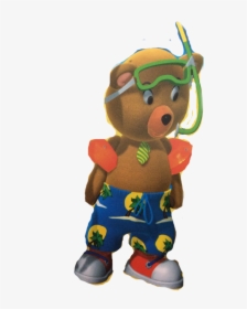 Master Tubby Bear Beach - Master Tubby Bear, HD Png Download, Free Download