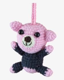 Crochet Bear Ornament Style - Teddy Bear, HD Png Download, Free Download