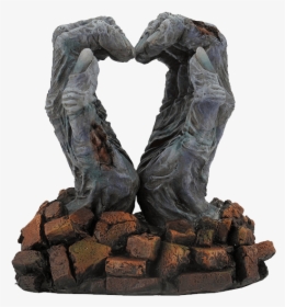 Zombie Heart Sign Statue - Statue, HD Png Download, Free Download