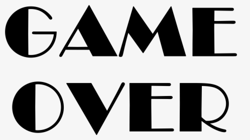 Game Over Png - Ma Ce La Fai, Transparent Png, Free Download