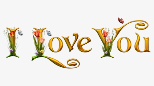 Love You Png Hd Clipart , Png Download - Flax-leaved Tulip, Transparent Png, Free Download