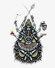 #stickers #maakali #kali #kaligoddess #hindu #india - Kali Goddess, HD Png Download, Free Download