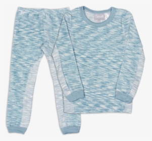 Blue Space Dye Big Boy Pajamas By Coccoli"  Class= - Sweater, HD Png Download, Free Download