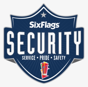 Six Flags Security Logo - Six Flags, HD Png Download, Free Download