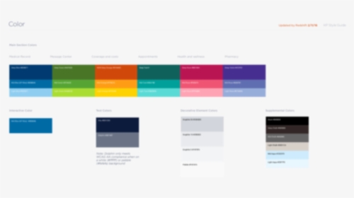 Color Palette - Kaiser Permanente Brand Colors, HD Png Download, Free Download