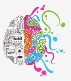 Picture - Creative Brain Drawing, HD Png Download, Free Download