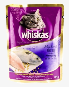 Whiskas Adult Cat Food Mackerel 85gm, HD Png Download, Free Download