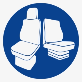Seating Icon - Bus Seat Icon, HD Png Download, Free Download