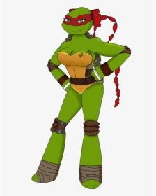 Image - Ninja Turtle Raphael Female, HD Png Download, Free Download