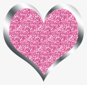 Transparent Pixel Hearts Png - Pink Glitter Hearts Background, Png Download, Free Download