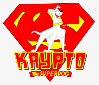 Krypto The Superdog Tv Show Logo By - Krypto The Superdog Logo, HD Png Download, Free Download
